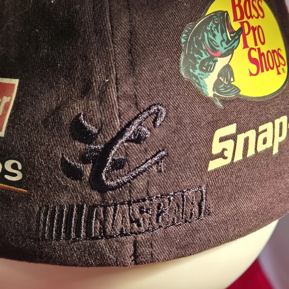 Dale Earnhart Jr. #8 Red Nascar Racing Hat/Cap w/ Black Trim - Picture 6 of 13